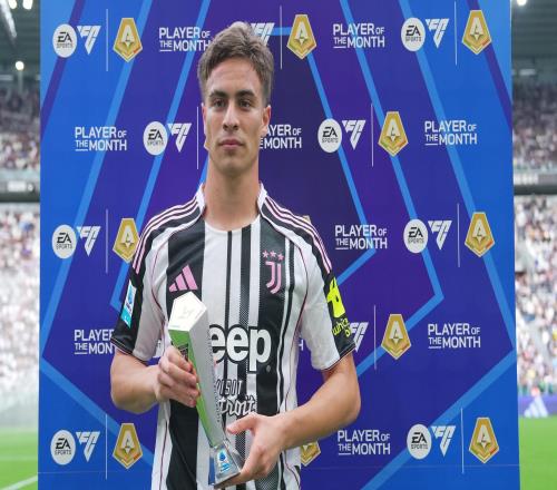 2輪2助攻！官方：伊爾迪茲當選意甲聯(lián)賽8月份最佳球員