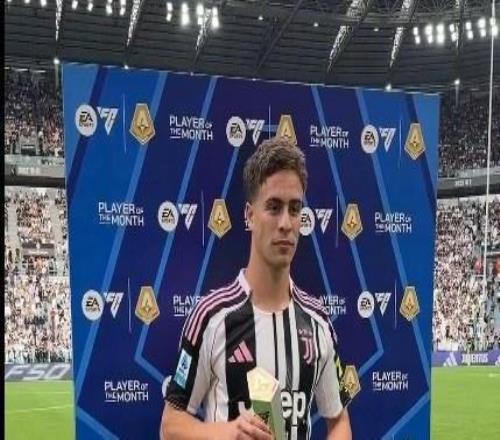 2場2助攻，伊爾迪茲在國家德比賽前獲頒8月意甲最佳獎(jiǎng)杯