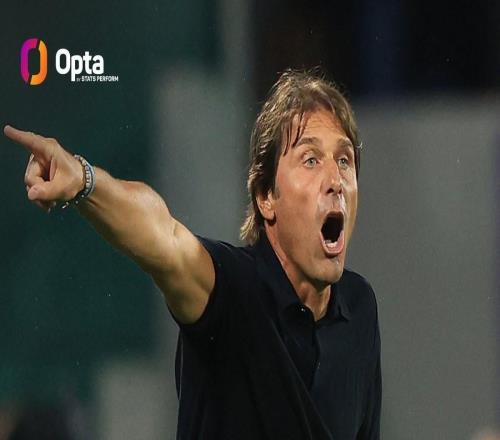 孔蒂執(zhí)教意甲已拿到550分，只用244場(chǎng)為所有教練最少