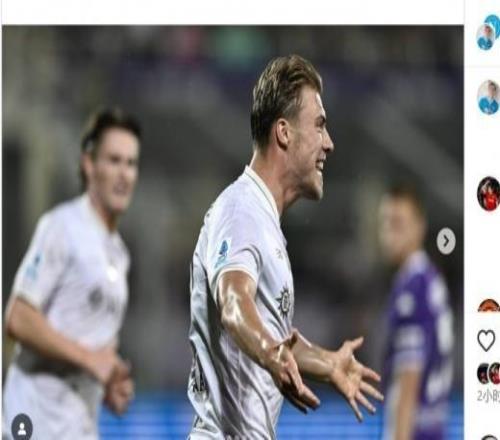 首秀破門！霍伊倫社媒曬慶祝照片：上工第一天沒有讓人失望