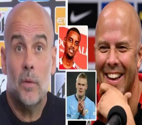 斯洛特盛贊伊薩克是世一鋒！瓜帥反駁：哈蘭德更強(qiáng)不會(huì)拿他換任何人