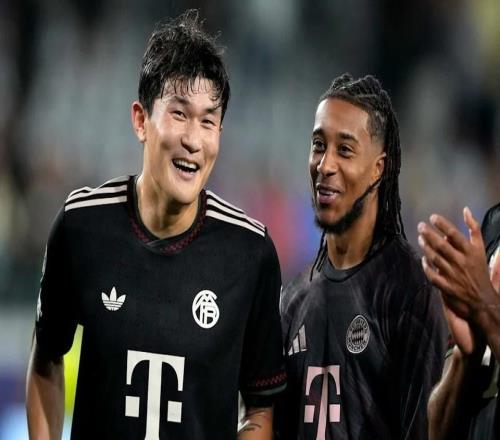 在對陣帕福斯時遭對手撞擊，圖片報：金玟哉今天沒有隨隊訓(xùn)練